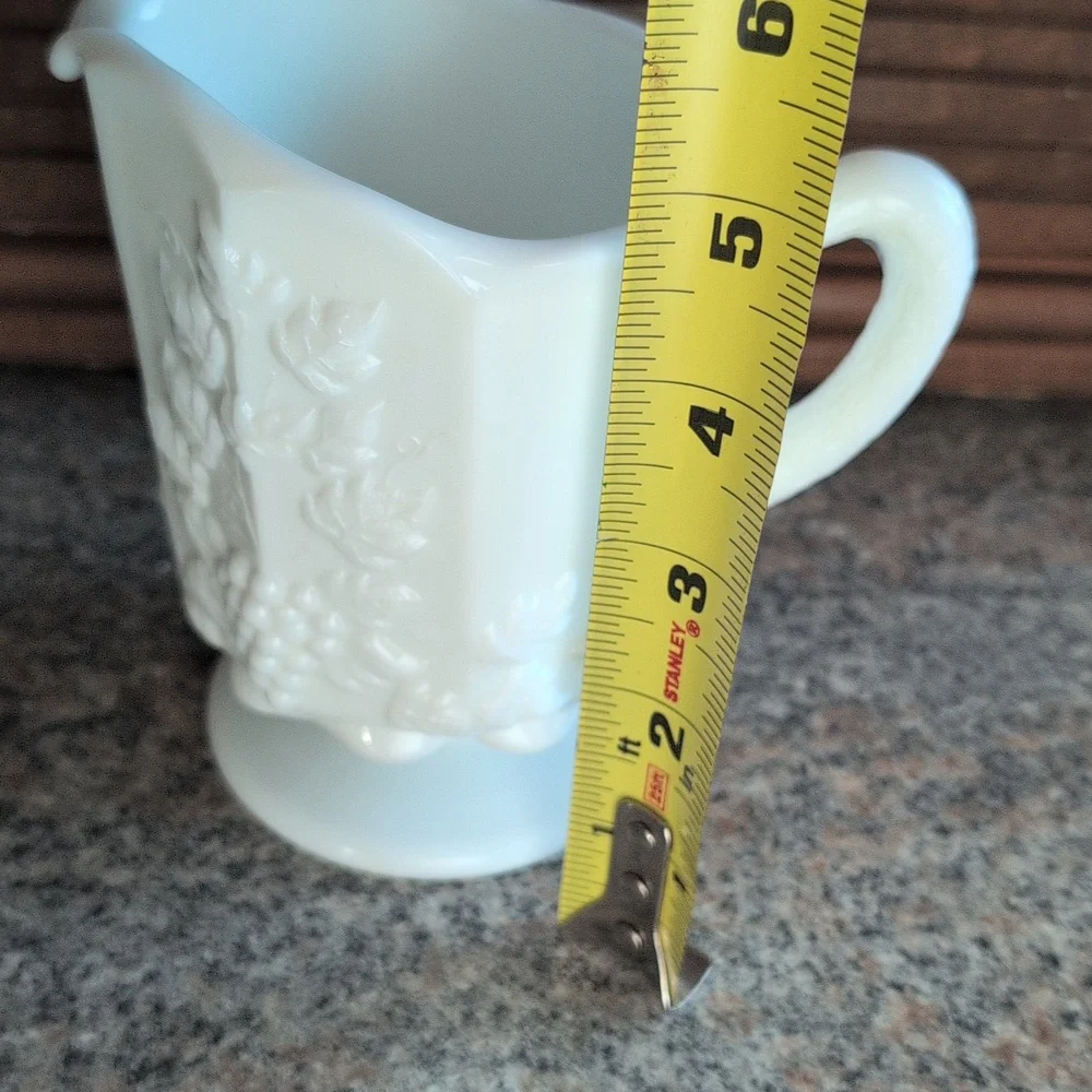 Westmoreland Glass Company Milk Glass Creamer Pitcher